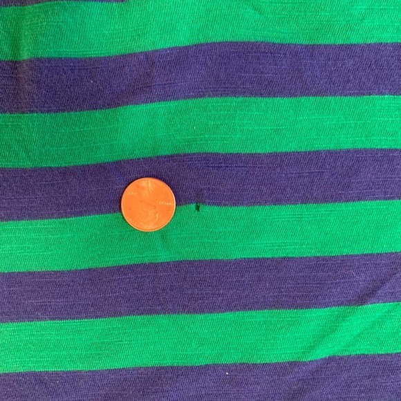 Lilly Pulitzer 3/4 Sleeve Striped Cotton Tee Small - Picture 6 of 7